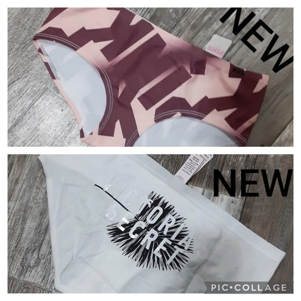 Victoria's Secret Panties Bundle Lot of 2 Size Small